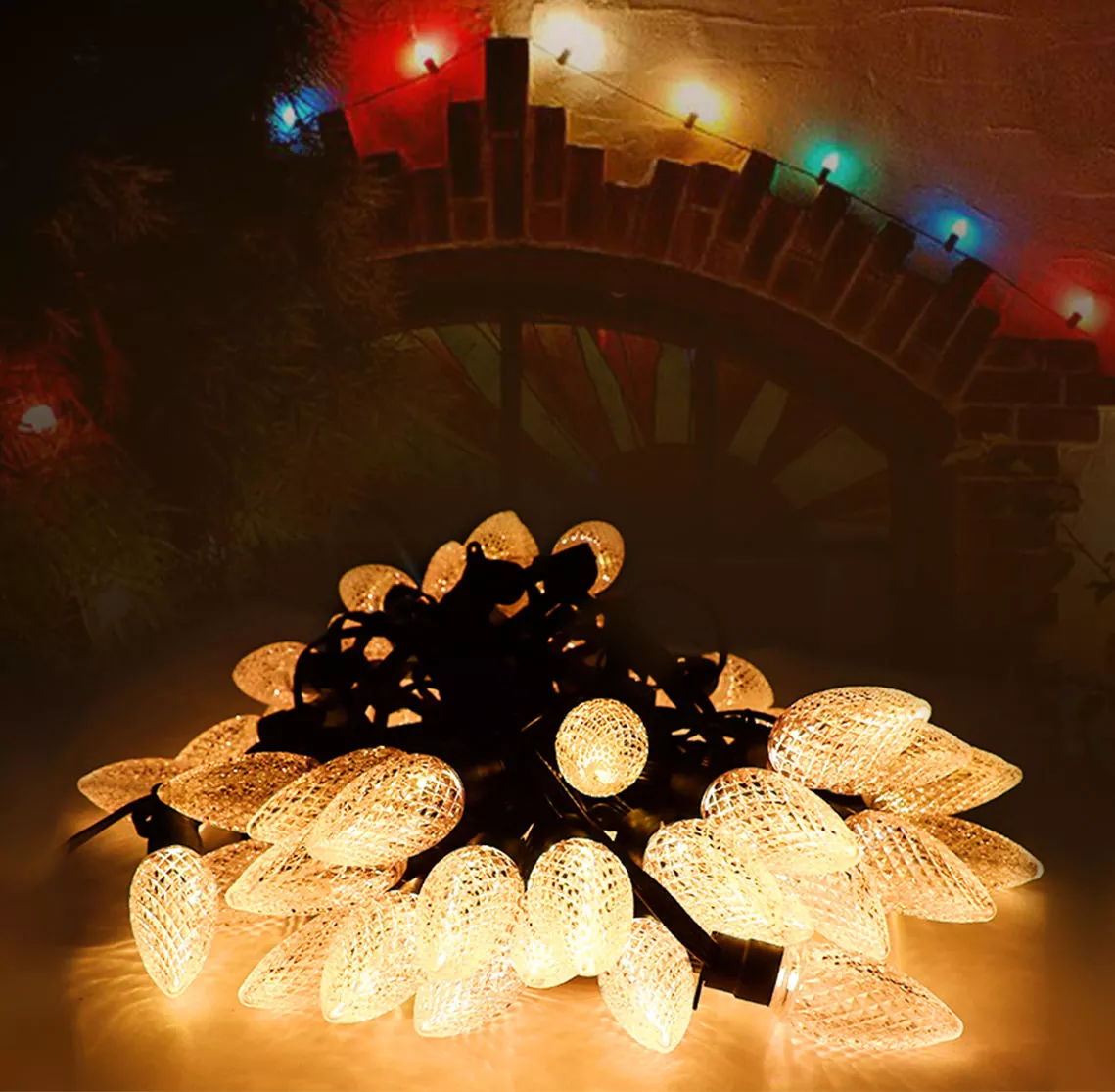 Guirlande lumineuse à ampoules C9