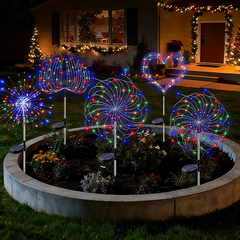 Feux d'artifice à énergie solaire